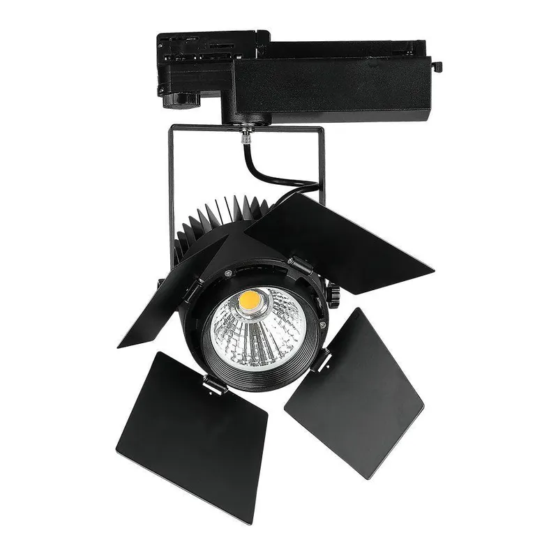 Oprawa Szynoprzewód 3F V-TAC 33W LED SAMSUNG CHIP CRI90+CZARNA VT-433 4000K 3000LM 5 Lat Gwarancji