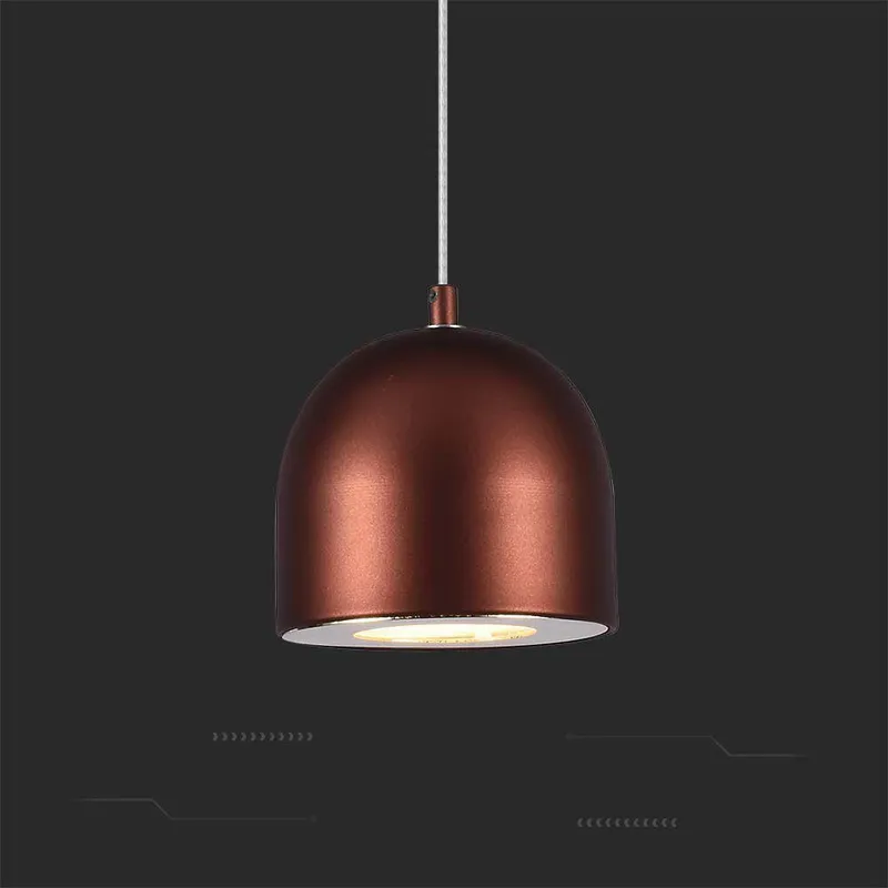Oprawa Zwieszana V-TAC LED 8,5W 100cm Regulowana Dotykowy Włącznik VT-7795 3000K 850LM - Brązowa