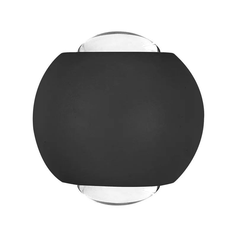 Oprawa Ścienna Góra Dół V-TAC 2W LED IP54 VT-2502 3000K 200LM - Czarna