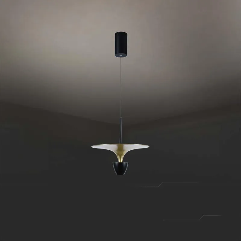 Oprawa Zwieszana V-TAC 9W LED Czarny+złoty VT-7832 4000K 1000LM