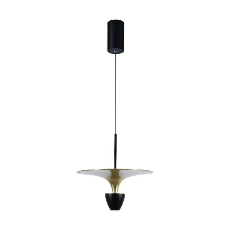 Oprawa Zwieszana V-TAC 9W LED Czarny+złoty VT-7832 4000K 1000LM