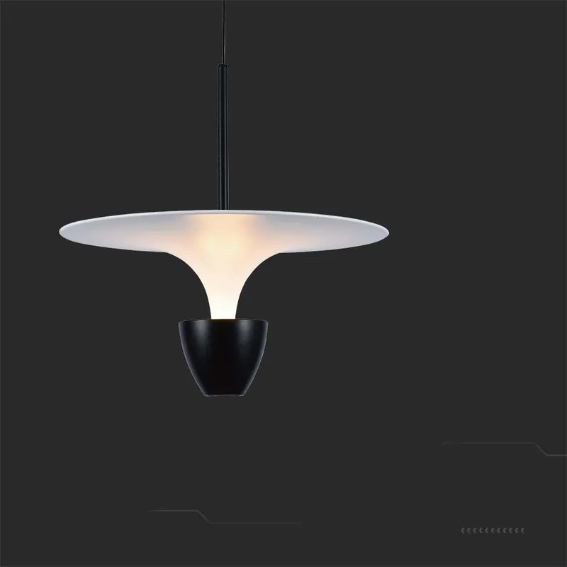 Oprawa Zwieszana V-TAC 9W LED Biały+czarny VT-7832 3000K 1000LM