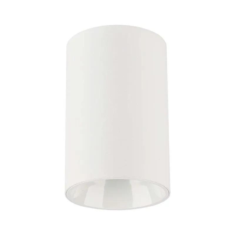Oprawa Sufitowa V-TAC GU10 Okrągła Natynkowa Tuba 65x100mm VT-1131 3 Lata Gwarancji - Biała