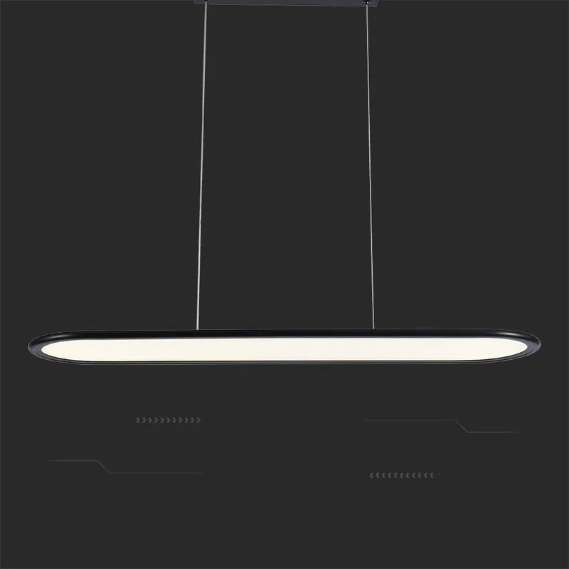 Oprawa Zwieszana V-TAC 24W LED VT-7821 4000K 3000LM - Czarna