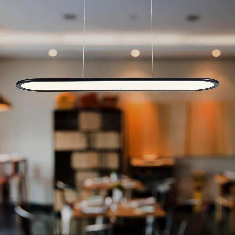 Oprawa Zwieszana V-TAC 24W LED VT-7821 3000K 3000LM - Czarna