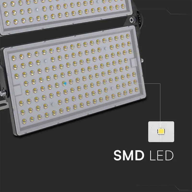 Naświetlacz LED V-TAC 500W IP65 135LM/W VT-48500 4000K 67500LM - Czarny