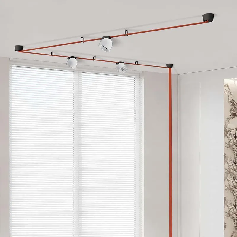 Oprawa Projektor Szynoprzewód Taśmowy 48V V-TAC 12W LED 38ST VT-41012 3000K 900LM 3 Lata Gwarancji - Biała