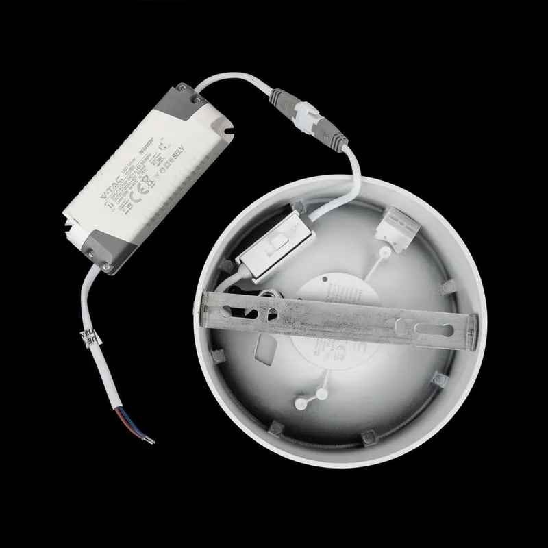 Oprawa Natynkowa Downlight V-TAC 20W Uchylna CRI90 CCT VT-2825 3000K-4000K-6400K 1408LM - Biała