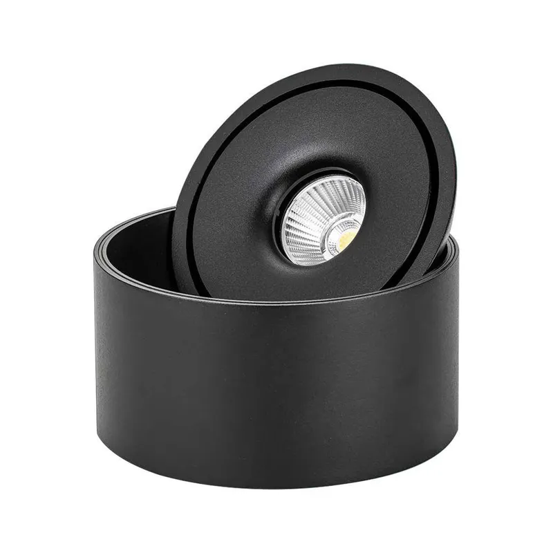 Oprawa Natynkowa Downlight V-TAC 20W Uchylna CRI90 CCT VT-2825 3000K-4000K-6400K 1408LM - Czarna