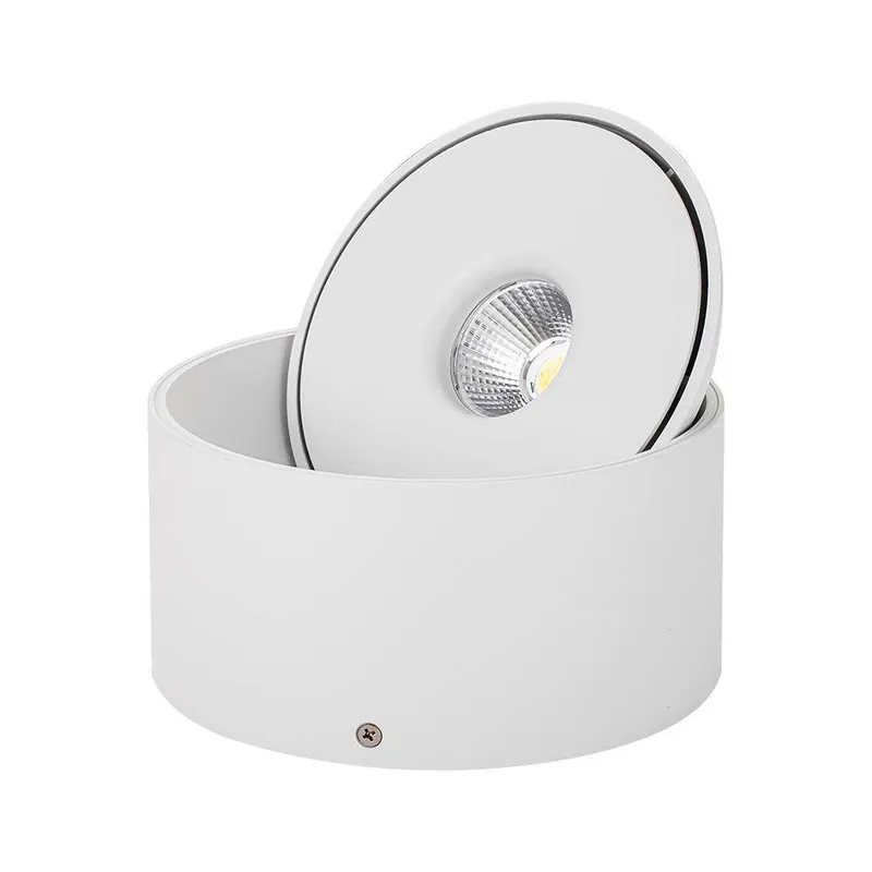 Oprawa Natynkowa Downlight V-TAC 28W Uchylna CRI90 CCT VT-2833 3000K-4000K-6400K 2500LM - Biała