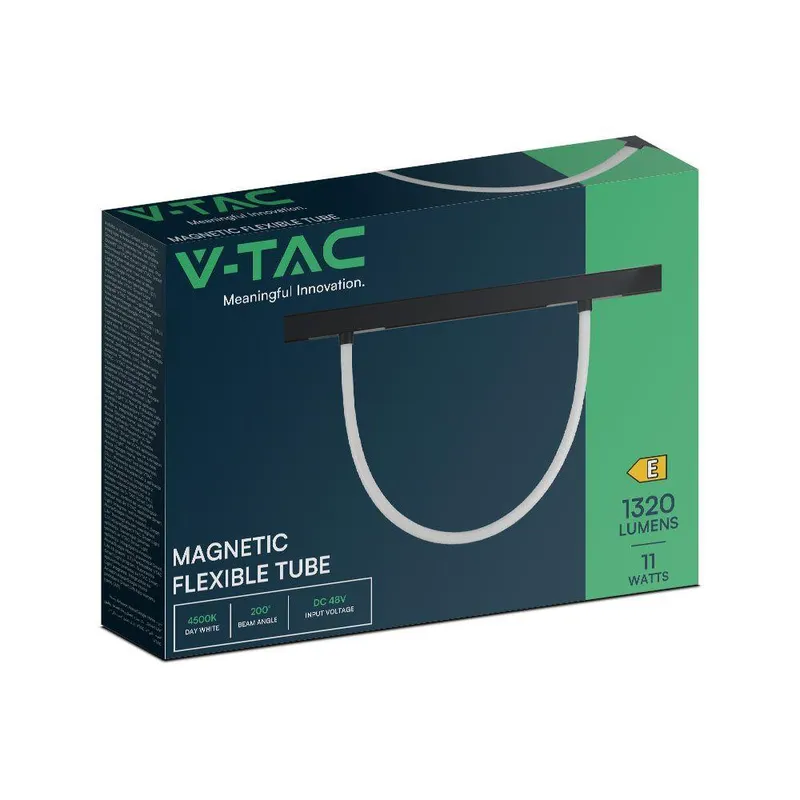 Oprawa Szynoprzewód Magnetyczny 48V V-TAC 11W LED 100cm VT-42112 3000K 1270LM 3 Lata Gwarancji