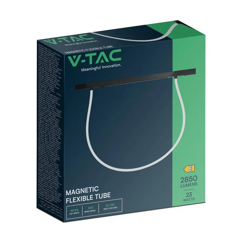 Oprawa Szynoprzewód Magnetyczny 48V V-TAC 23W LED 200cm VT-42024 3000K 2760LM 3 Lata Gwarancji