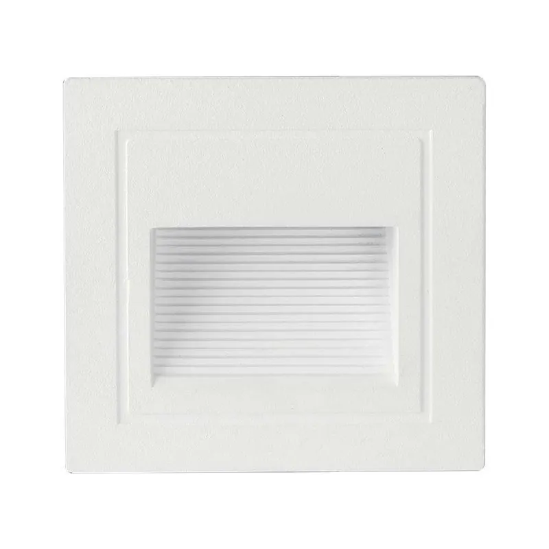 Oprawa Schodowa LED V-TAC 5W LED Kwadrat 230V VT-1129 3000K 380LM - Biała