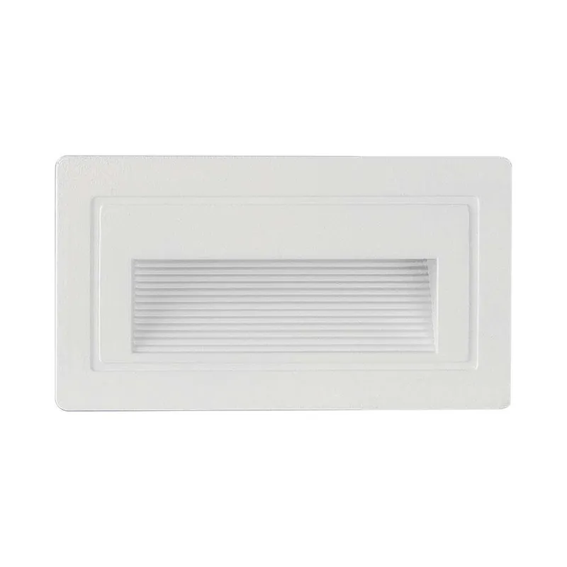 Oprawa Schodowa LED V-TAC 3W LED Prostokąt 230V VT-1130 3000K 180LM - Biała