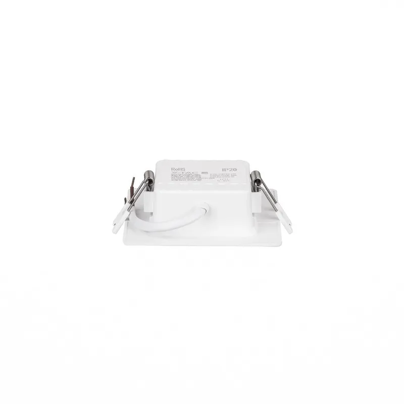 Panel Wpuszczany Downlight V-TAC 3W LED SAMSUNG CHIP Kwadrat 90x90mm VT-61003SQ-S 4000K 330LM 5 Lat Gwarancji
