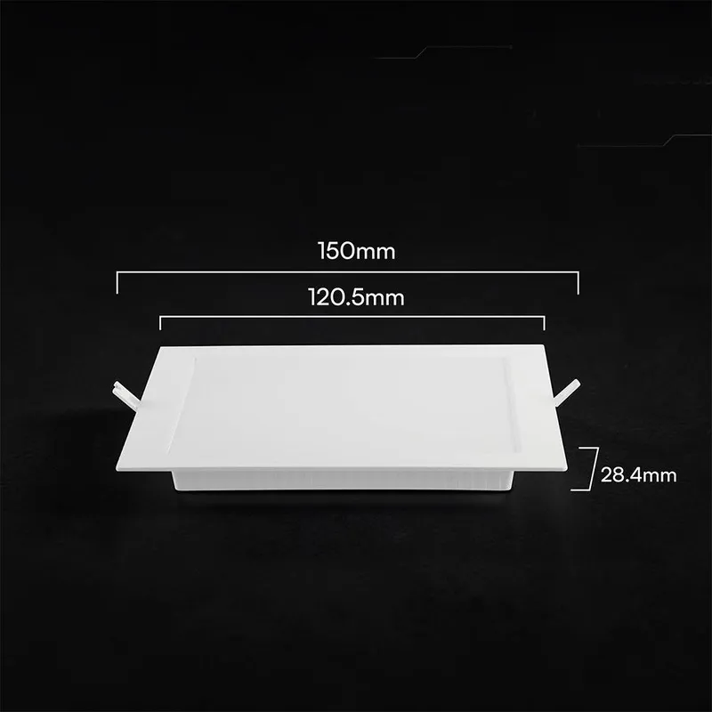 Panel Wpuszczany Downlight V-TAC 6W LED CREE CHIP Kwadrat 120x120mm VT-61006CCT 3000K-4000K-6500K 630LM 6 Lat Gwarancji