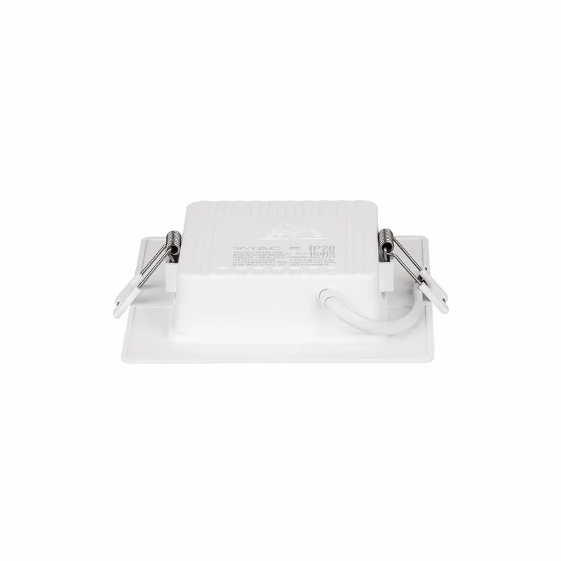 Panel Wpuszczany Downlight V-TAC 6W LED SAMSUNG CHIP Kwadrat 120x120mm VT-61006SQ-S 4000K 660LM 5 Lat Gwarancji