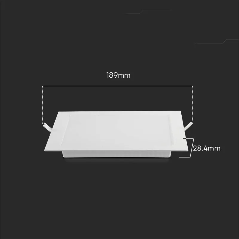 Panel Wpuszczany Downlight V-TAC 12W LED SAMSUNG CHIP Kwadrat 170x170mm VT-61012SQ-S 4000K 1200LM 5 Lat Gwarancji
