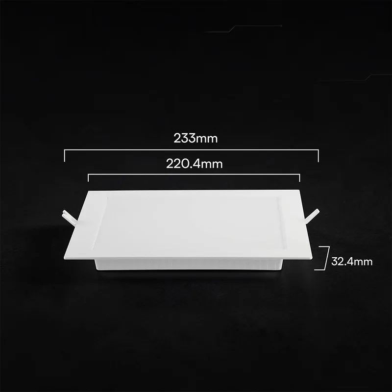 Panel Wpuszczany Downlight V-TAC 18W LED CREE CHIP Kwadrat 220x220mm VT-61018CCT 3000K-4000K-6500K 1980LM 6 Lat Gwarancji
