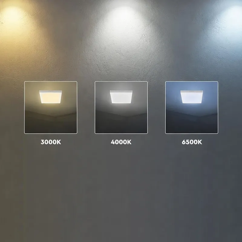 Panel Natynkowy Downlight V-TAC 18W LED CREE CHIP Kwadrat 214x214mm VT-60018CCT 3000K-4000K-6500K 1980LM 6 Lat Gwarancji