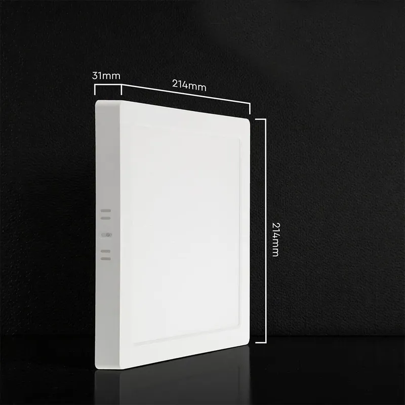 Panel Natynkowy Downlight V-TAC 18W LED CREE CHIP Kwadrat 214x214mm VT-60018CCT 3000K-4000K-6500K 1980LM 6 Lat Gwarancji