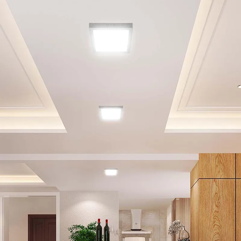 Panel Natynkowy Downlight V-TAC 18W LED SAMSUNG CHIP Kwadrat 214x214mm VT-60018SQ-S 6500K 1850LM 5 Lat Gwarancji