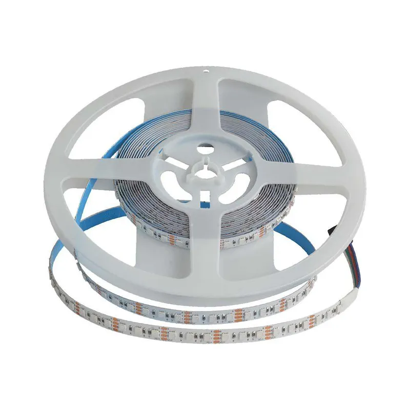 Taśma LED V-TAC 24V SMD3535 600LED IP20 12W/M 8mm VT-3535 RGB