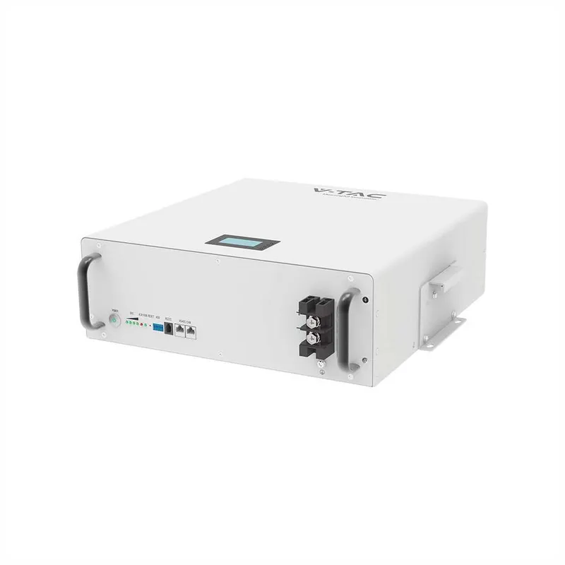 Magazyn Bank Energii V-TAC Ścienny/Rack 5,12KWH 51,2V 100Ah VT-48100E-W 10 Lat Gwarancji