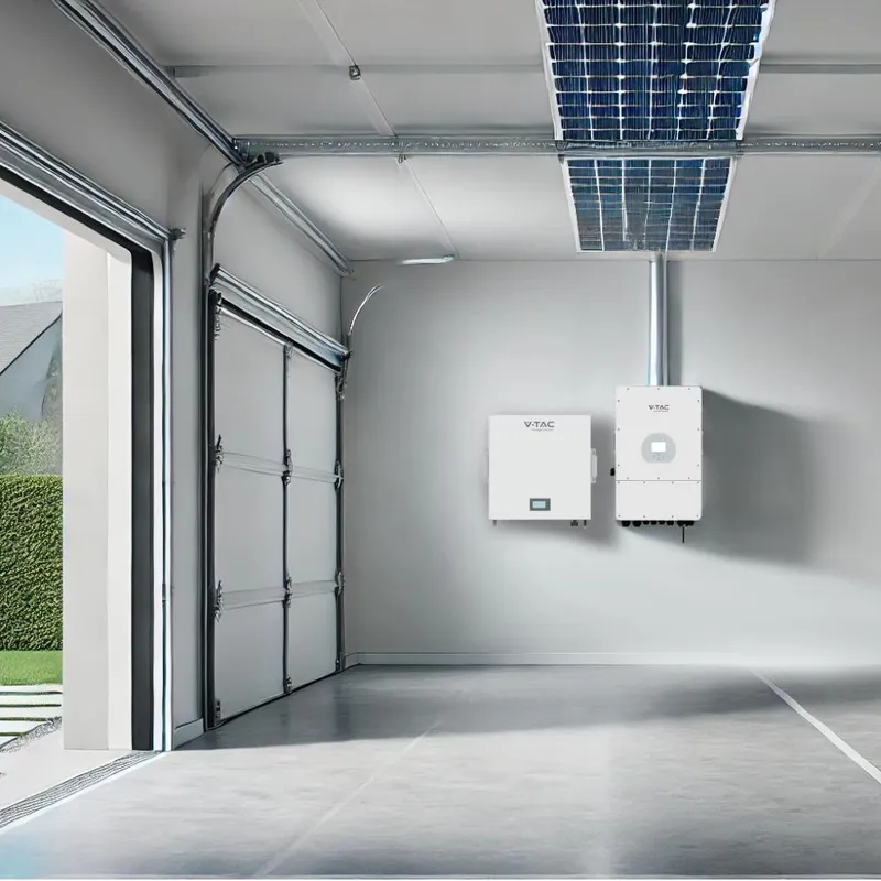 Magazyn Bank Energii V-TAC Ścienny/Rack 5,12KWH 51,2V 100Ah VT-48100E-W 10 Lat Gwarancji