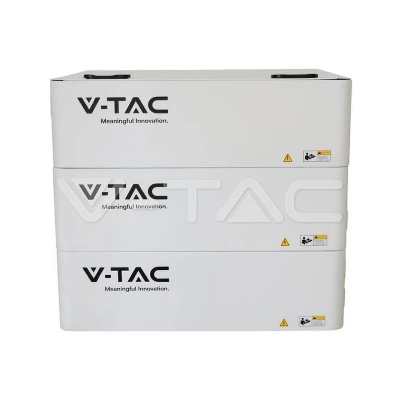 Stojak Regał Rack Do Magazynów Energii V-TAC 5,12KWH SKU11377 VT-48100E-P2 Max. 5 Modułów 10 Lat Gwarancji
