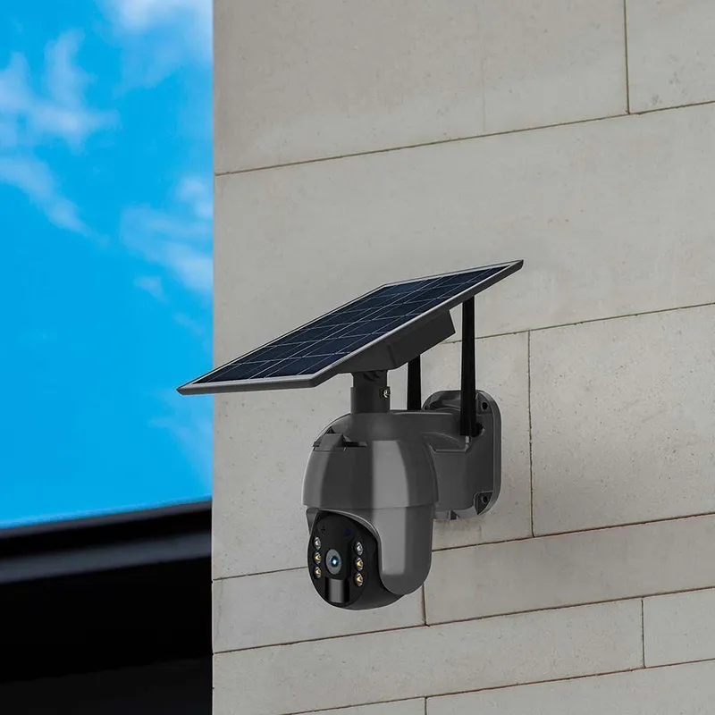 Kamera Zewnętrzna V-TAC WI-FI HD Smart Solarna Obrotowa PTZ IR VT-11024 - Czarna