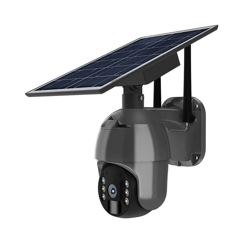 Kamera Zewnętrzna V-TAC WI-FI HD Smart Solarna Obrotowa PTZ IR VT-11024 - Czarna