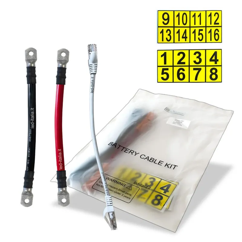 Kable Połączeniowe PV Bateria-Bateria Do SKU11523 V-TAC 3 Lata Gwarancji