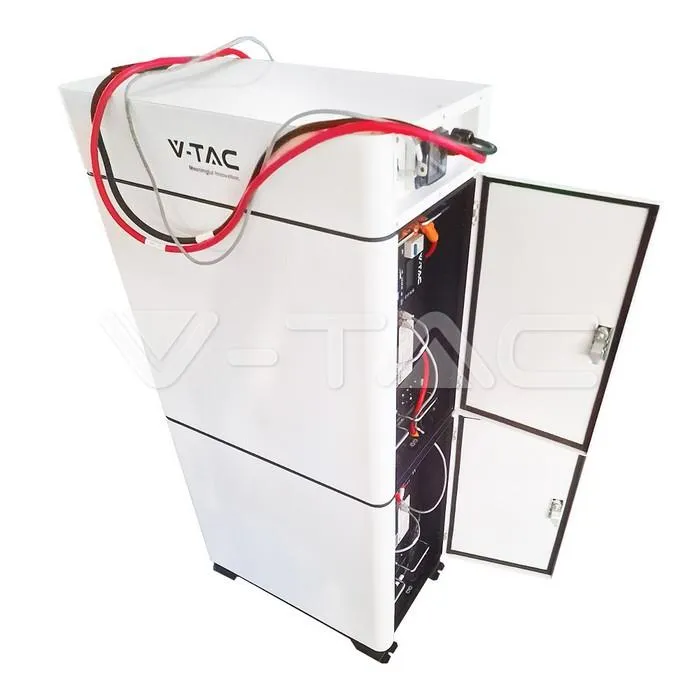 Stojak Regał Do Magazynów Energii V-TAC 5,12KWH 4XSKU11377 4 Moduły MAX.100A 3 Lata Gwarancji