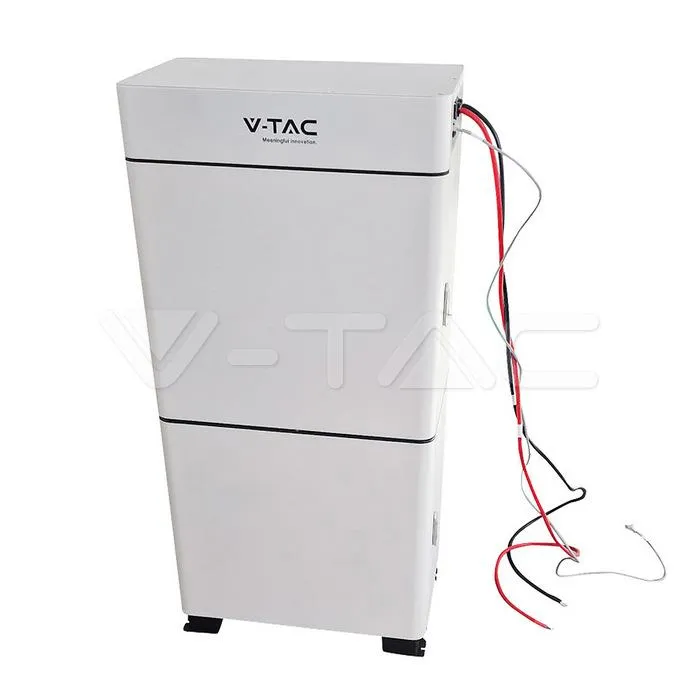 Stojak Regał Do Magazynów Energii V-TAC 5,12KWH 4XSKU11377 4 Moduły MAX.100A 3 Lata Gwarancji