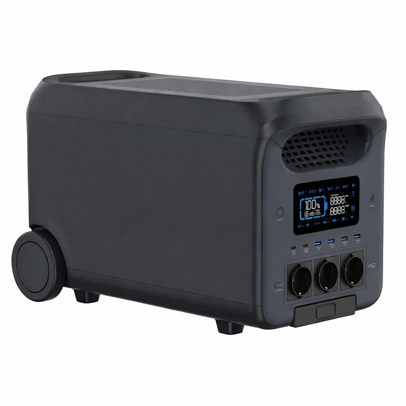 Przenośny Magazyn Energii, Stacja Zasilania, Powerbank V-TAC 3000W 2560WH LIFEPO4 UPS WIFI SR03KWL-SG1-EU