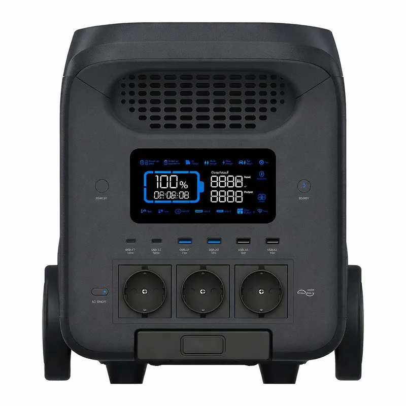 Przenośny Magazyn Energii, Stacja Zasilania, Powerbank V-TAC 3000W 2560WH LIFEPO4 UPS WIFI SR03KWL-SG1-EU