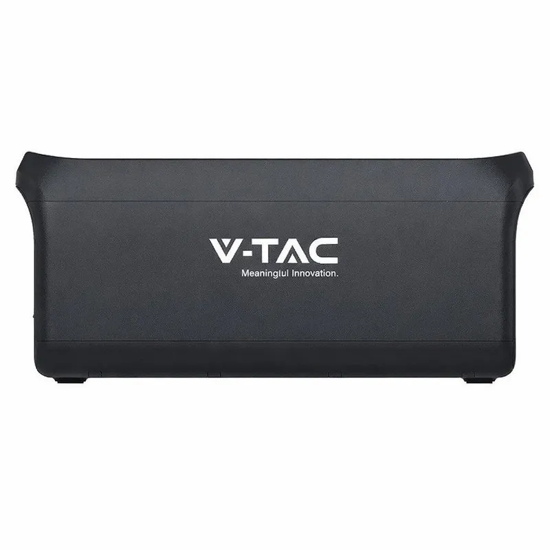 Przenośny Magazyn Energii, Stacja Zasilania, Powerbank V-TAC Rozszerzenie 2560WH 51.2V SA2KW5L-BG-1-UV