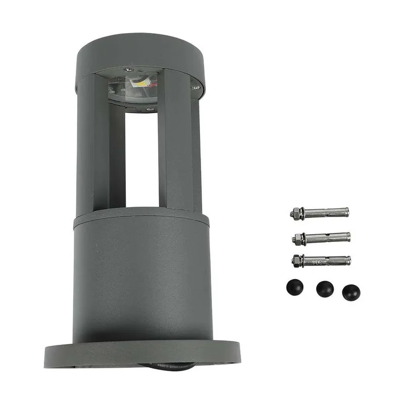 Słupek Ogrodowy V-TAC 10W LED IP65 25cm VT-830 3000K 1000LM - Szary