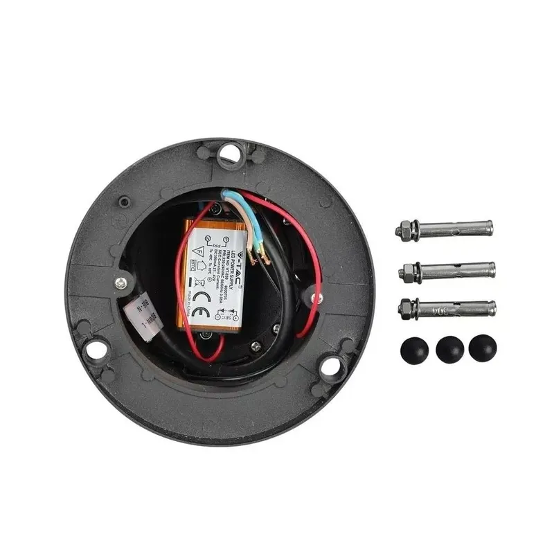 Słupek Ogrodowy V-TAC 10W LED IP65 25cm VT-830 3000K 1000LM - Czarny