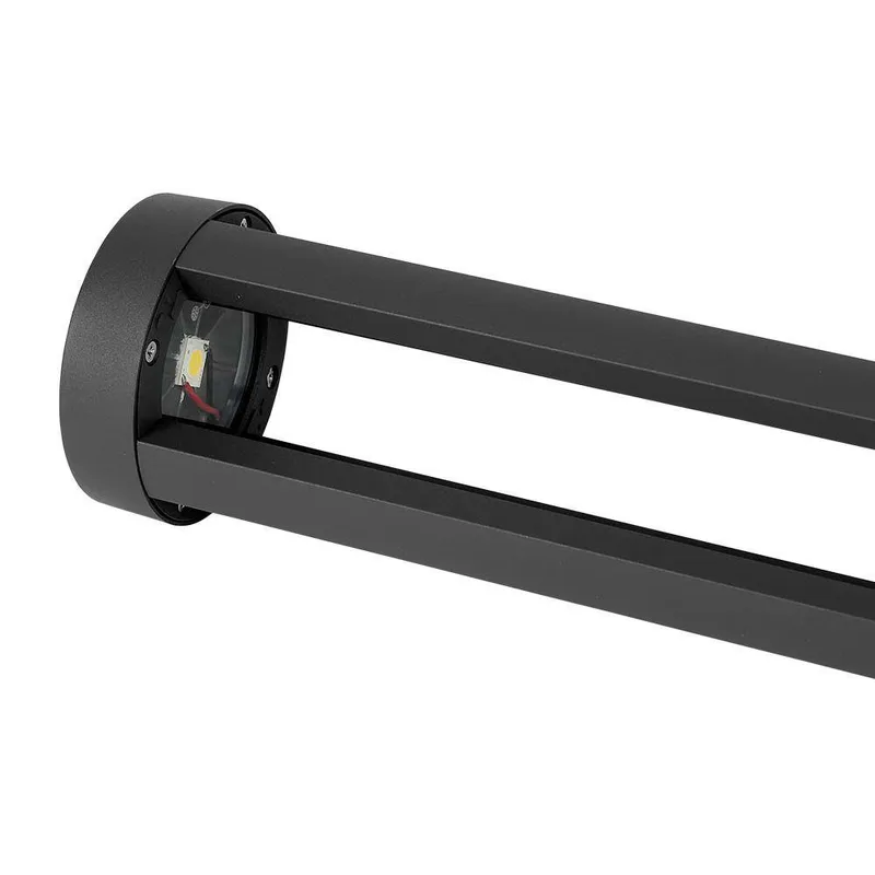 Słupek Ogrodowy V-TAC 10W LED IP65 80cm VT-820 6400K 1000LM - Czarny