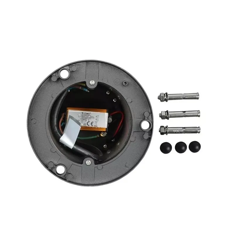 Słupek Ogrodowy V-TAC 10W LED IP65 80cm VT-820 6400K 1000LM - Czarny