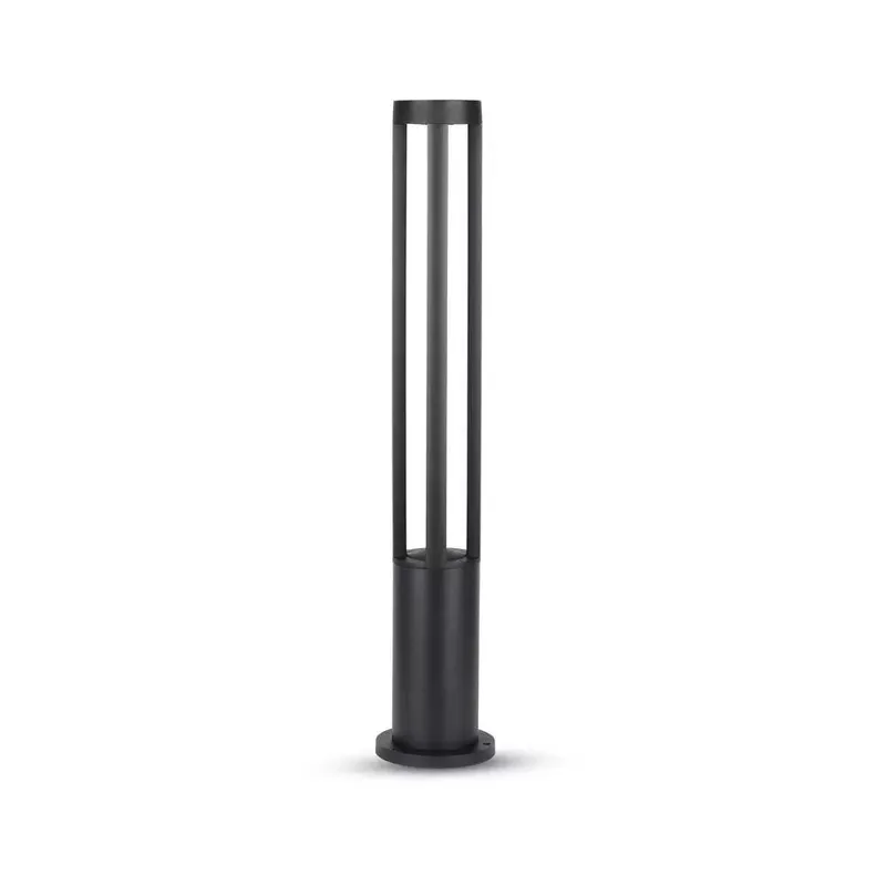 Słupek Ogrodowy V-TAC 10W LED IP65 80cm VT-820 6400K 1000LM - Czarny