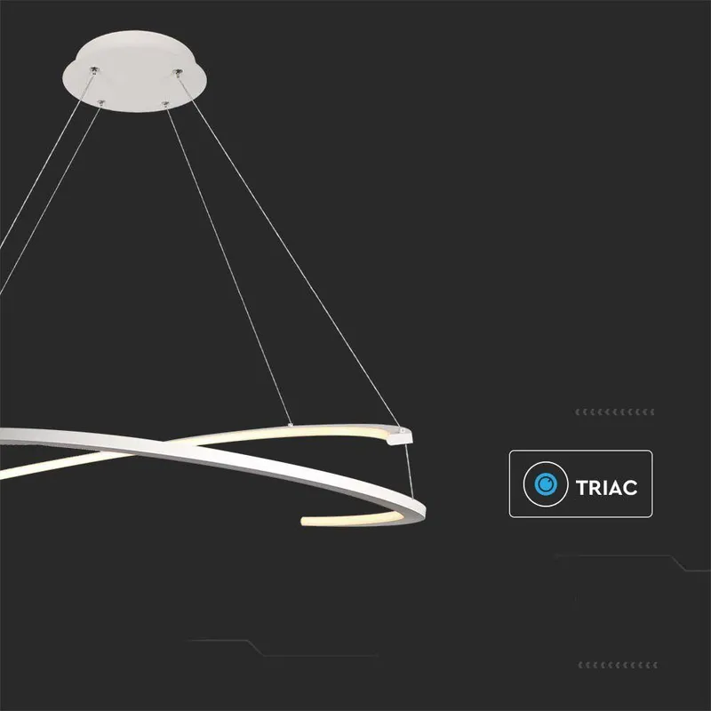 Oprawa Zwieszana V-TAC LED 48W 80x120cm Ściemnialna VT-7908 4000K 5150LM