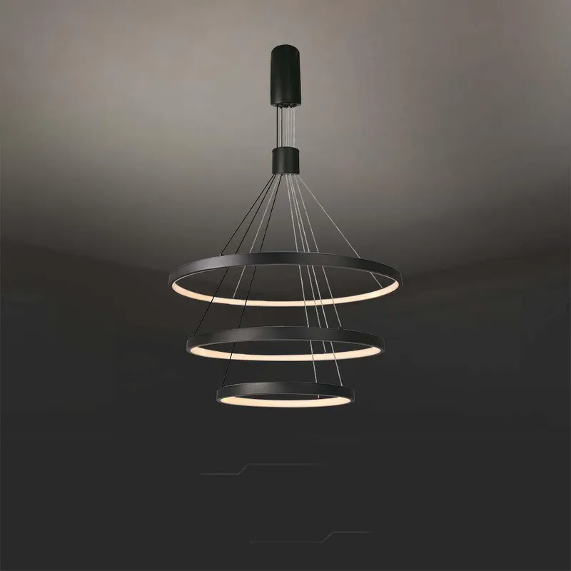 Oprawa Zwieszana V-TAC 46W LED Ściemnialna VT-7924 3000K 4900LM - Czarna