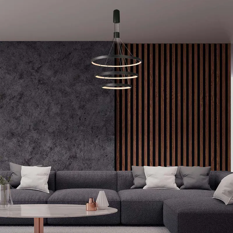 Oprawa Zwieszana V-TAC 46W LED Ściemnialna VT-7924 3000K 4900LM - Czarna