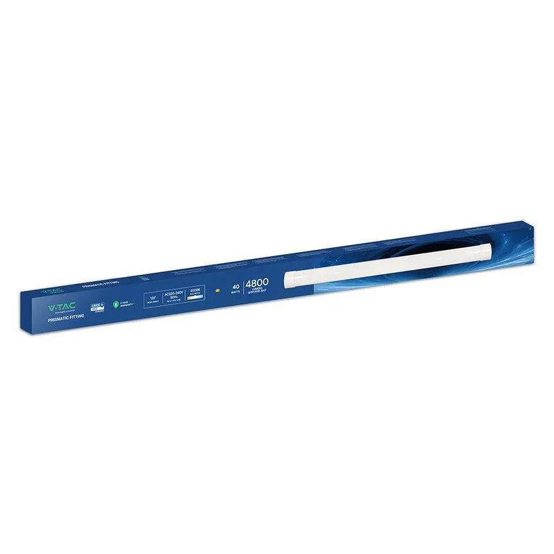 Oprawa V-TAC 40W LED Belka Liniowa Natynkowa CREE CHIP 120cm 120LM/W VT-8-40 4000K 4800LM 6 Lat Gwarancji