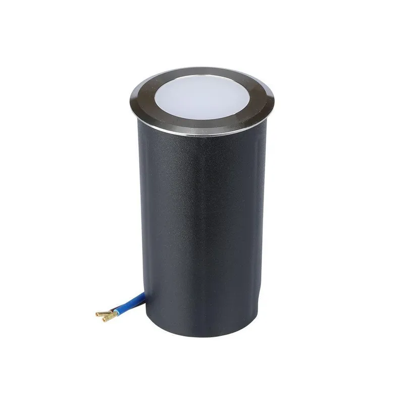 Oprawa Gruntowa Ogrodowa Najazdowa Podłogowa V-TAC 1W LED IP67 VT-1151 6400K 51LM - Srebrna