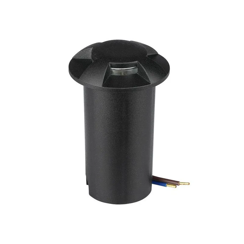 Oprawa Gruntowa Ogrodowa Najazdowa V-TAC 1W LED 4-STRONNA IP67 VT-1171 6400K 50LM - Czarna
