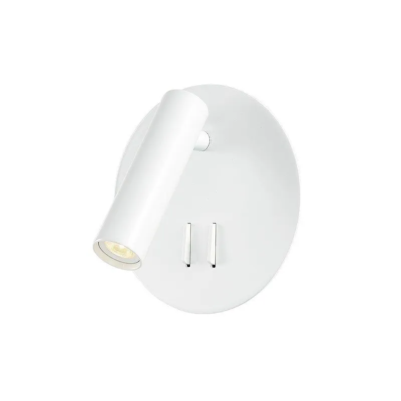 Oprawa LED V-TAC 3W+6W Kinkiet Hotel Łóżko Włącznik VT-2963 3000K 680LM 3 Lata Gwarancji - Biały